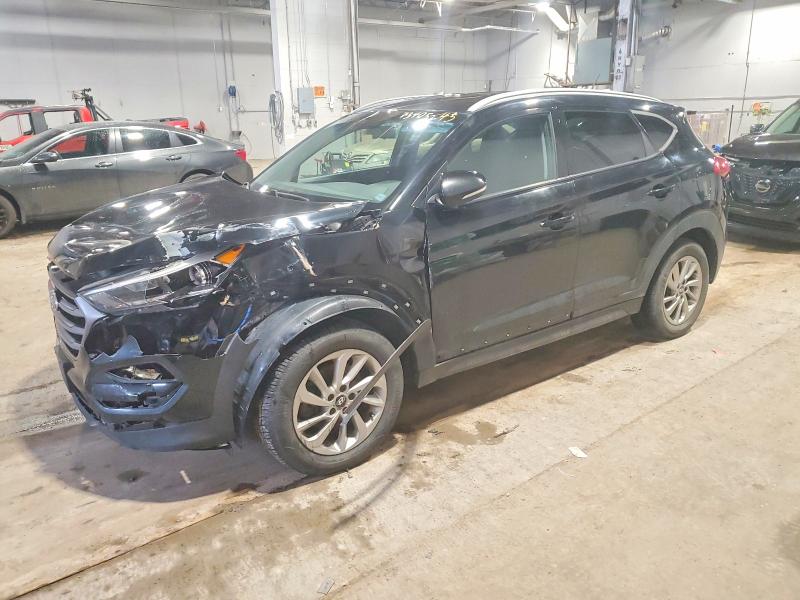 2016 Hyundai Tucson VIN KM8J3CA45GU156046 COPART salvage auction — FRONT END, NS - CERT OF REG - NON-REPAIRABLE, sold $2,000 on 2026-07-09 (photo 1)