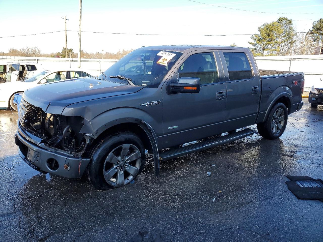 2011 Ford F-150 Lightning VIN 1FTFW1CT3BKE14241 COPART salvage auction — Front End, AL - CERT OF TITLE-SALVAGE TITLE, sold $1,600 on 2026-06-25 (photo 1)