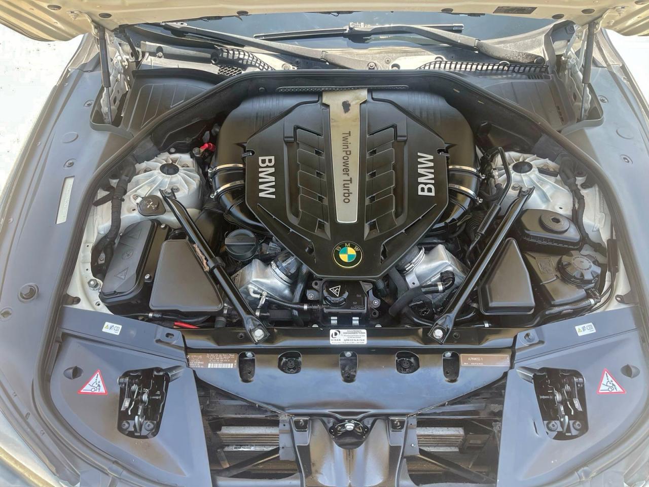 2010 BMW 7er VIN WBAKB8C58ACY64395 COPART salvage auction — Normal Wear, CA - SALVAGE CERTIFICATE (P), sold $32,250 on 2026-02-13 (photo 7)