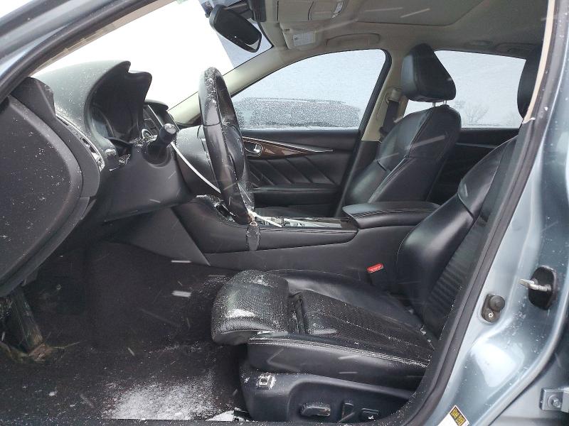 2018 Infiniti Q50 VIN JN1EV7AP5JM353830 COPART salvage auction — FRONT END, Il - Salvage Certificate, sold $1,900 on 2026-07-29 (photo 7)
