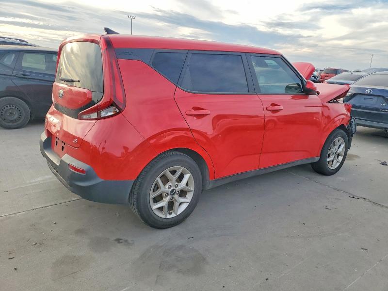 2021 Kia Soul VIN KNDJ23AU7M7140156 COPART salvage auction — FRONT END, Tx - Salvage Vehicle Title, sold $2,000 on 2026-07-02 (photo 3)