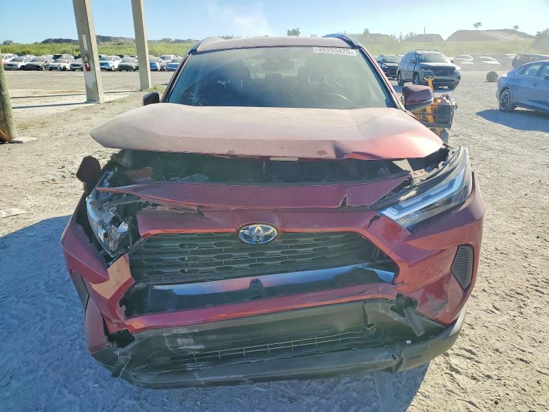 2023 Toyota Rav4 hybrid VIN JTMMWRFV3PD207203 COPART salvage auction — FRONT END, FL - CERT OF TITLE SLVG REBUILDABLE, sold $9,400 on 2026-07-02 (photo 5)