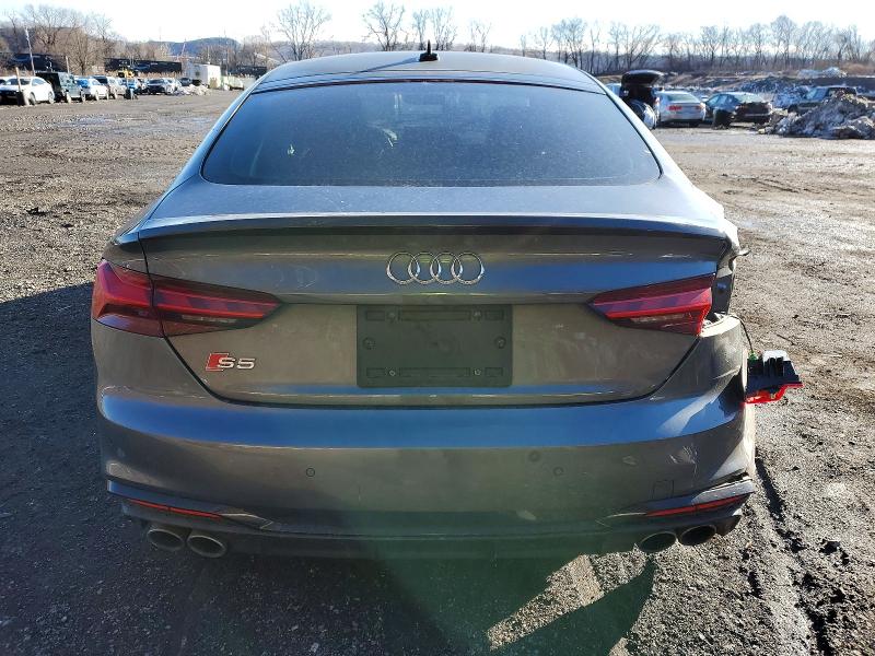 2021 Audi S5 VIN WAUC4DF57MA016589 COPART salvage auction — REAR END, Salvage Title, sold $7,500 on 2026-07-28 (photo 6)
