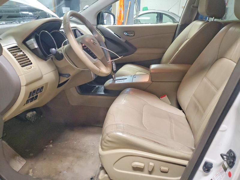 2013 Nissan Murano VIN JN8AZ1MWXDW313742 COPART salvage auction — REAR END, In - Cert Of Title-Salvage Title, sold $1,350 on 2026-07-28 (photo 7)