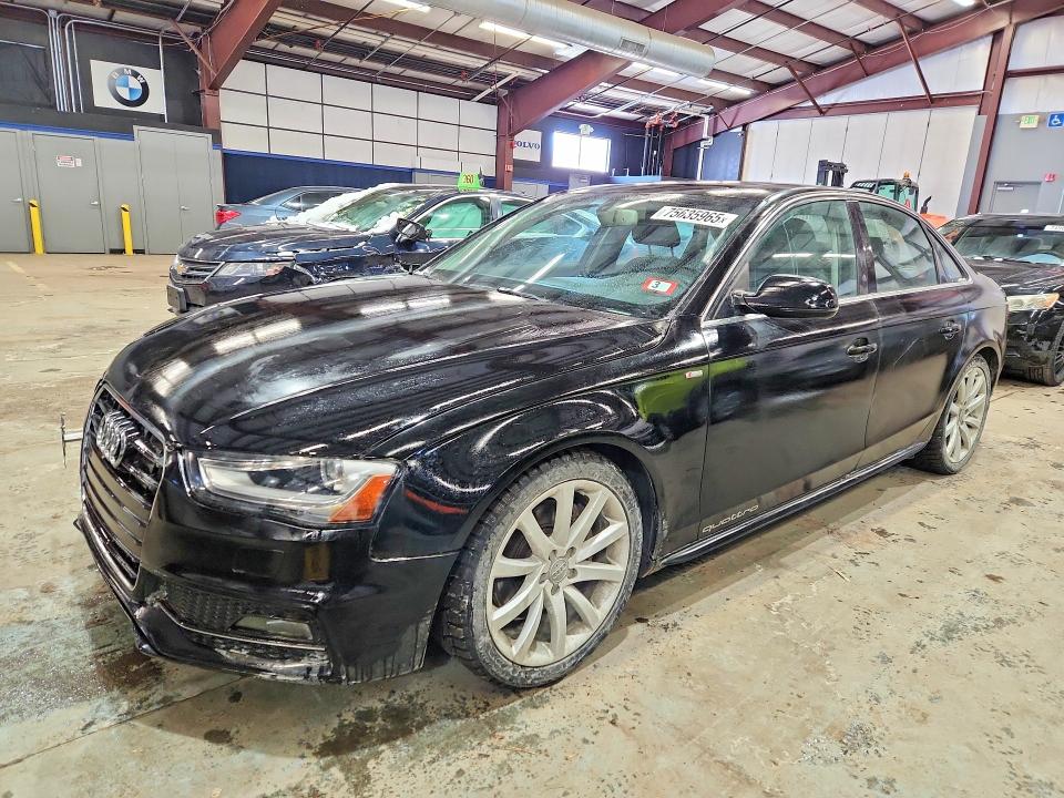 2015 Audi A4 VIN WAUFFAFL3FN014161 COPART salvage auction — FRONT END, Nh - Certificate Of Title, sold $2,500 on 2026-07-30 (photo 1)