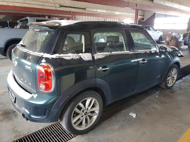 2013 Mini Cooper VIN WMWZC5C51DWP34360 COPART salvage auction — FRONT END, Mi - Cert Of Title-Salvage Vehicle, sold $1,000 on 2026-07-27 (photo 3)