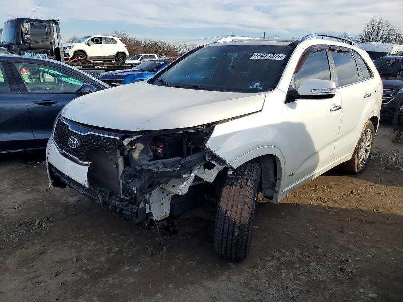 2012 Kia Sorento VIN 5XYKWDA26CG262067 COPART salvage auction — FRONT END, Nj - Cert Of Title-Salvage, sold $2,550 on 2026-07-14 (photo 1)
