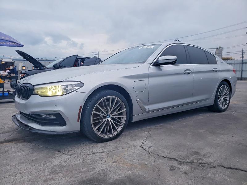 2018 BMW 5er VIN WBAJA9C51JB033458 COPART salvage auction — FRONT END, CA - SALVAGE CERTIFICATE, sold $5,200 on 2026-08-03 (photo 1)