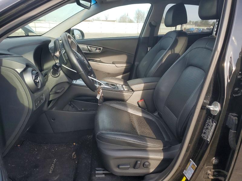 2021 Hyundai Kona VIN KM8K33AG4MU135120 COPART salvage auction — FRONT END, Nj - Cert Of Title-Salvage, sold $5,400 on 2026-07-16 (photo 7)