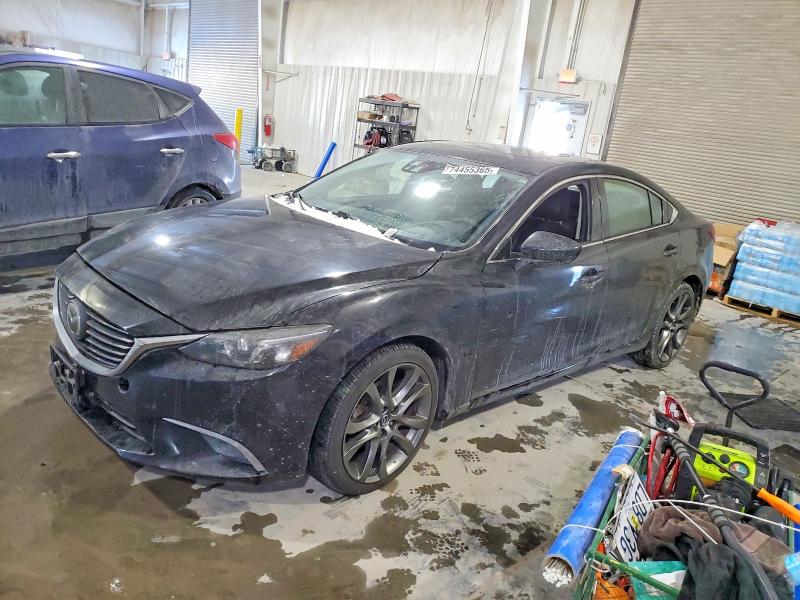 2016 Mazda 6 VIN JM1GJ1W53G1433188 COPART salvage auction — FRONT END, Id - Salvage Certificate Of Title, sold $2,000 on 2026-07-16 (photo 1)