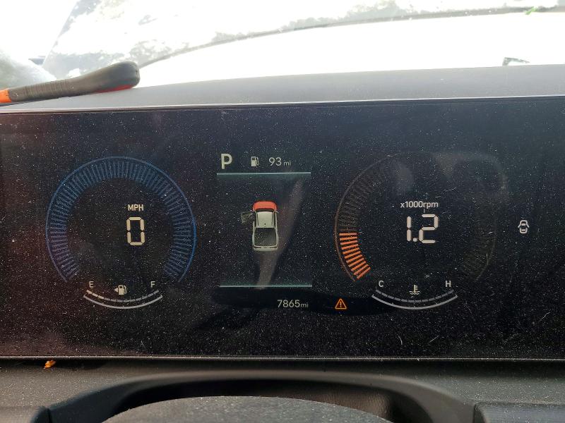 2025 Hyundai Santa cruz VIN 5NTJBDDEXSH148627 COPART salvage auction — FRONT END, Id - Salvage Certificate Of Title, sold $8,000 on 2026-07-08 (photo 9)