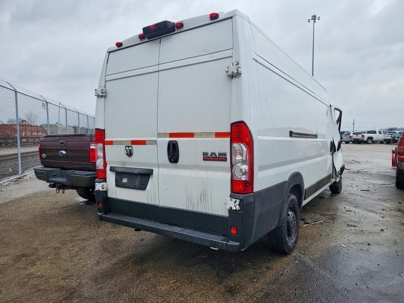 2021 Ram Promaster 3500 VIN 3C6MRVJG4ME568093 COPART salvage auction — FRONT END, Oh - Cert Of Title-Salvage, sold $825 on 2026-07-08 (photo 3)