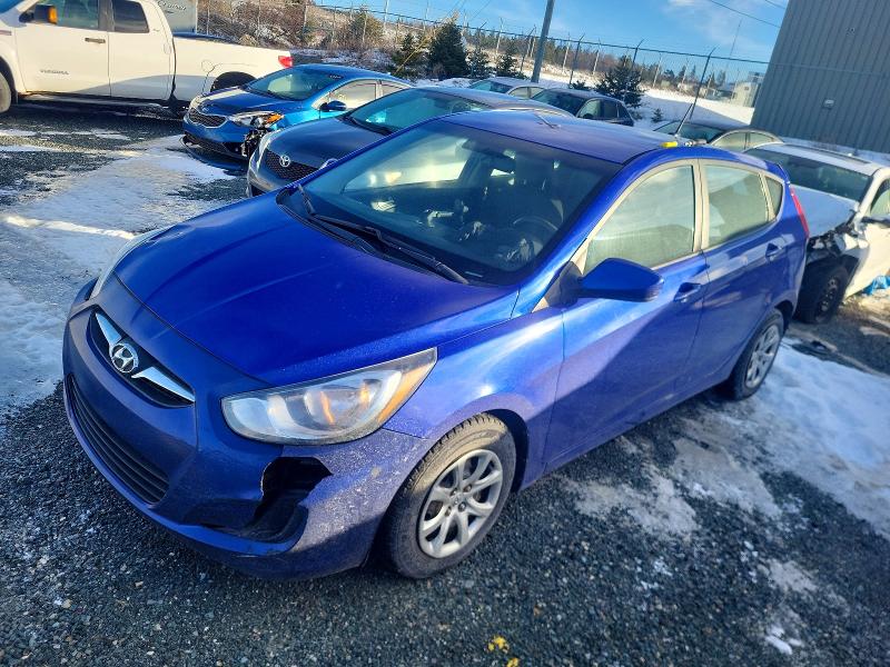 2014 Hyundai Accent VIN KMHCT5AE9EU184992 COPART salvage auction — SIDE, Ns - Cert Of Registration, sold $550 on 2026-07-16 (photo 1)