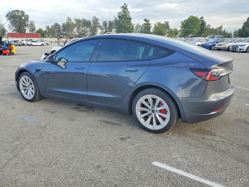 2023 Tesla Model 3 VIN 5YJ3E1EB6PF711079 COPART salvage auction — SIDE, Ca - Salvage Certificate, sold $6,700 on 2026-07-28 (photo 2)