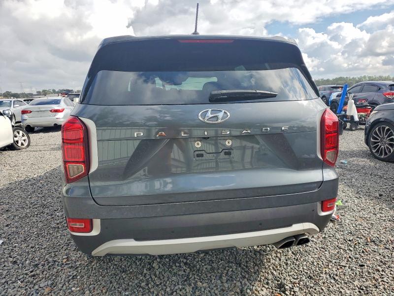 2021 Hyundai Palisade VIN KM8R24HEXMU296874 COPART salvage auction — FRONT END, Fl - Certificate Of Destruction, sold $4,600 on 2026-07-10 (photo 6)