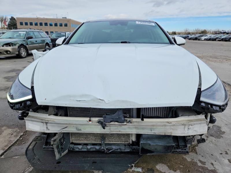 2021 Hyundai Sonata VIN 5NPEH4J20MH110674 COPART salvage auction — FRONT END, Mi - Scrap Certificate Of Title, sold $4,100 on 2026-07-15 (photo 5)