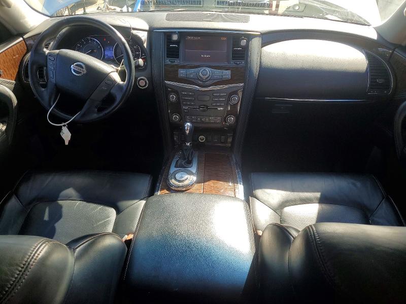 2017 Nissan Armada VIN JN8AY2NDXH9004685 COPART salvage auction — MECHANICAL, Tn - Certificate Of Title, sold $3,150 on 2026-07-20 (photo 8)