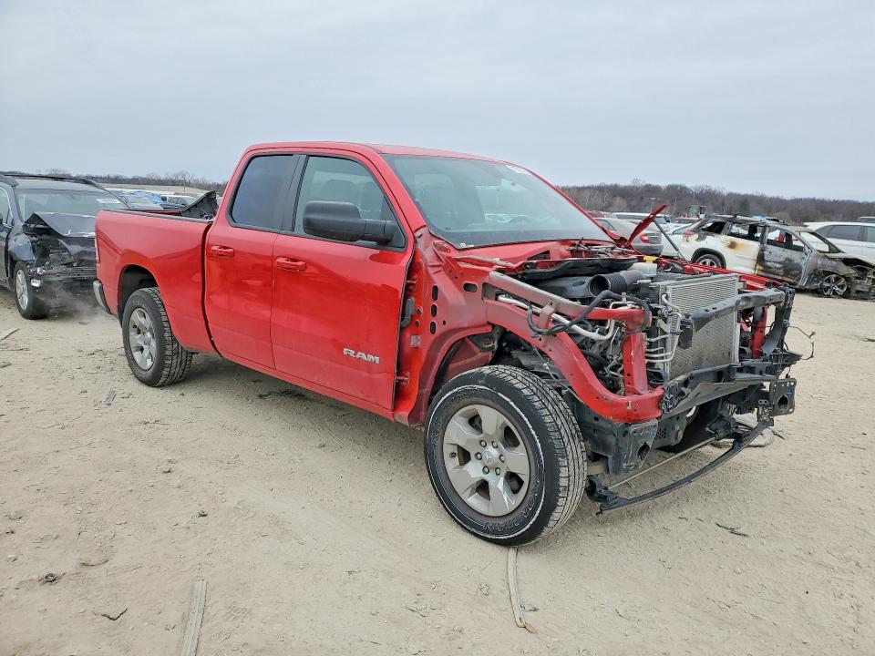 2022 Ram 1500 VIN 1C6RREBT8NN272802 COPART salvage auction — FRONT END, Va - Cert Of Title - Salvage, sold $10,700 on 2026-07-02 (photo 4)