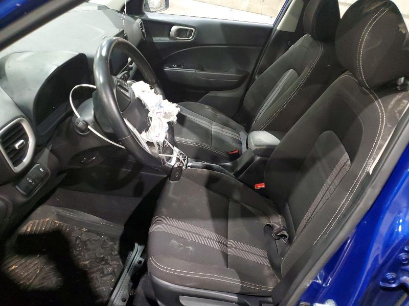 2023 Hyundai Venue VIN KMHRC8A3XPU253816 COPART salvage auction — FRONT END, Qc - Gravement Accidente, sold $2,400 on 2026-07-07 (photo 7)