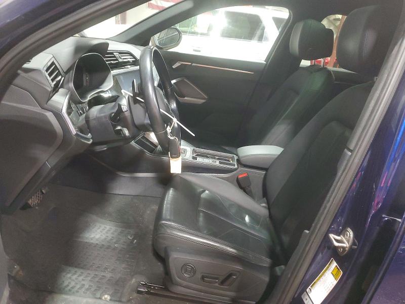 2021 Audi Q3 VIN WA1DECF32M1112749 COPART salvage auction — REAR END, Fl - Cert Of Title Slvg Rebuildable, sold $4,250 on 2026-07-21 (photo 7)