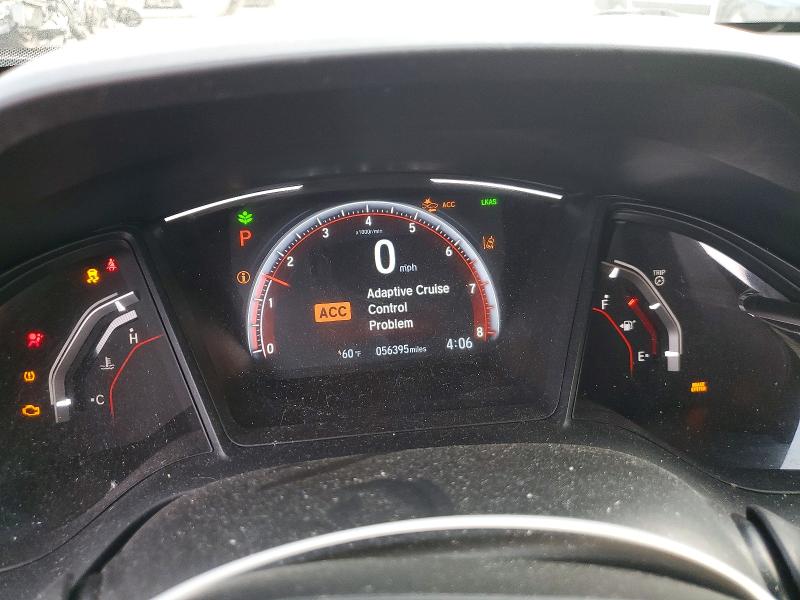 2021 Honda Civic VIN SHHFK7H42MU406386 COPART salvage auction — FRONT END, Nv - Salvage Title, sold $7,300 on 2026-07-14 (photo 9)