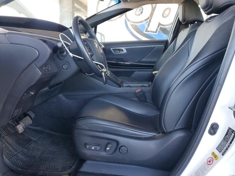 2017 Toyota Mirai VIN JTDBVRBD7HA001490 COPART salvage auction — FRONT END, Ca - Dis/Dlr/Exp App For Dup Salvag, sold $450 on 2026-07-09 (photo 7)