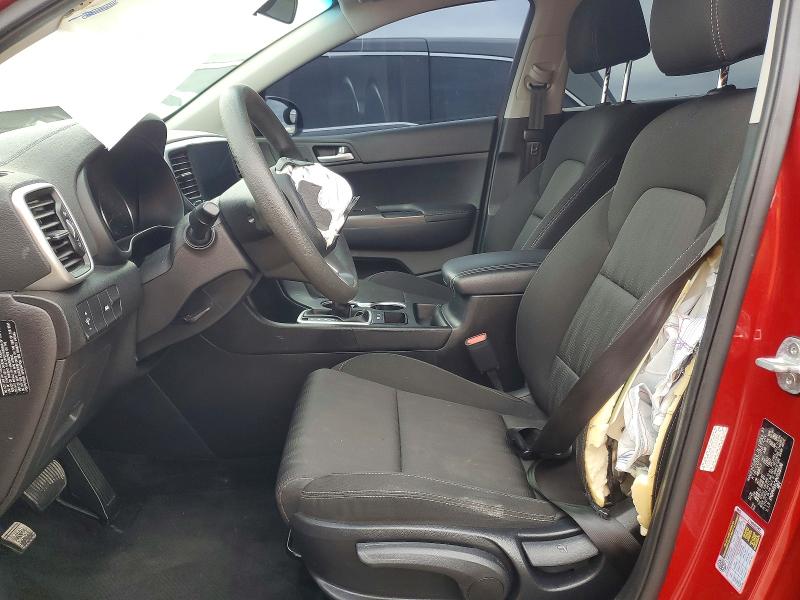 2022 Kia Sportage VIN KNDPM3AC4N7028038 COPART salvage auction — FRONT END, Salvage Title, sold $1,400 on 2026-07-27 (photo 7)