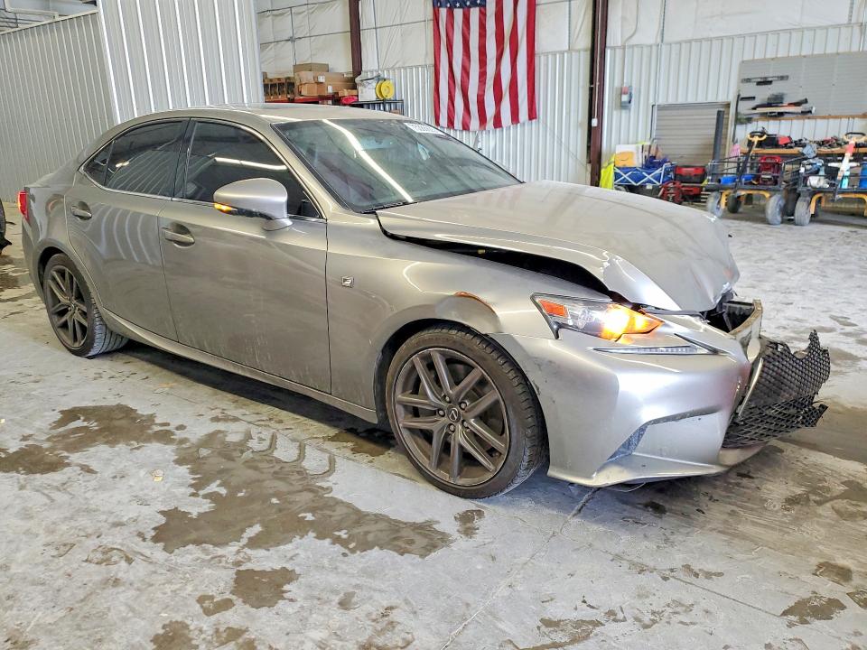 2016 Lexus Is VIN JTHBA1D29G5037308 COPART salvage auction — FRONT END, Salvage Title, sold $175 on 2026-07-29 (photo 4)