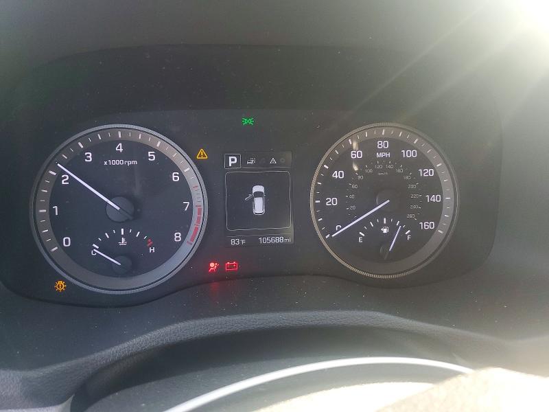 2017 Hyundai Tucson VIN KM8J23A4XHU476631 COPART salvage auction — FRONT END, Salvage Title, sold $1,300 on 2026-07-21 (photo 9)