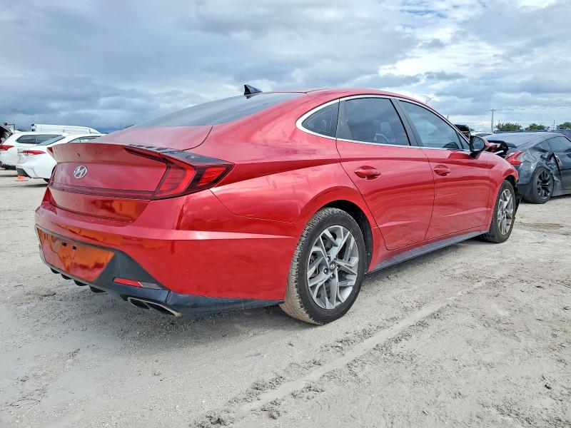 2020 Hyundai Sonata VIN 5NPEF4JAXLH049748 COPART salvage auction — FRONT END, FL - CERTIFICATE OF DESTRUCTION, sold $2,150 on 2026-07-27 (photo 3)