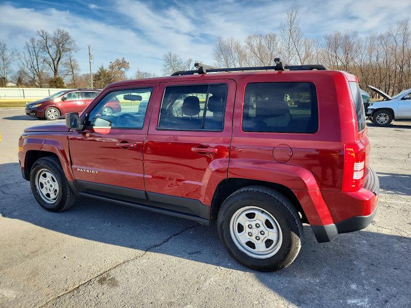 2015 Jeep Liberty (patriot) VIN 1C4NJPBB8FD397890 COPART salvage auction — FRONT END, Mo - Salvage Certificate Of Title, sold $725 on 2026-07-20 (photo 2)
