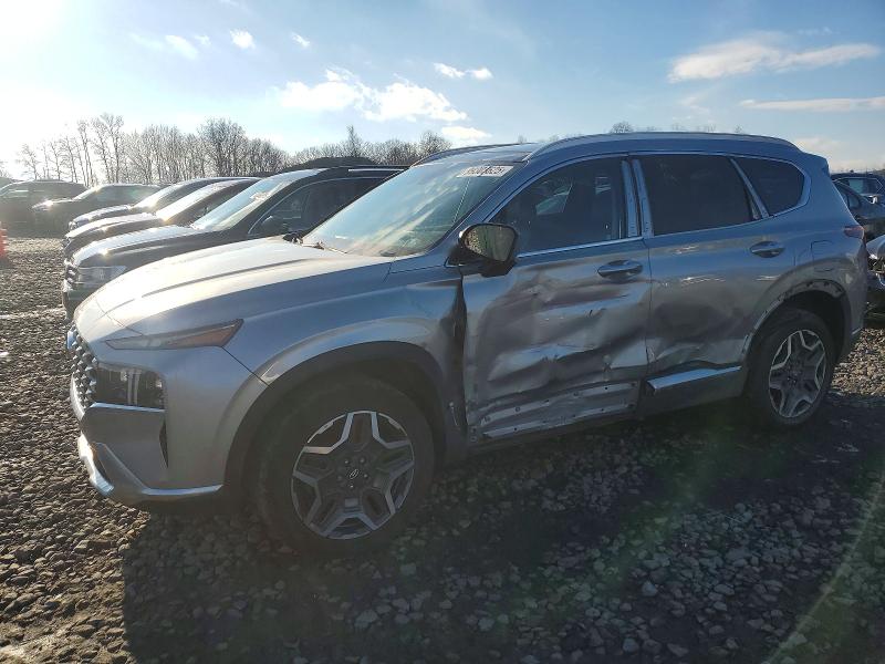 2021 Hyundai Santa fe VIN 5NMS4DAL3MH372046 COPART salvage auction — SIDE, Pa - Certificate Of Salvage, sold $3,000 on 2026-07-01 (photo 1)