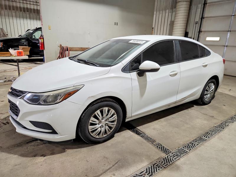 2018 Chevrolet Cruze VIN 1G1BC5SM8J7194078 COPART salvage auction — Front End, MT - CERTIFICATE OF TITLE, sold $1,200 on 2026-02-21 (photo 1)