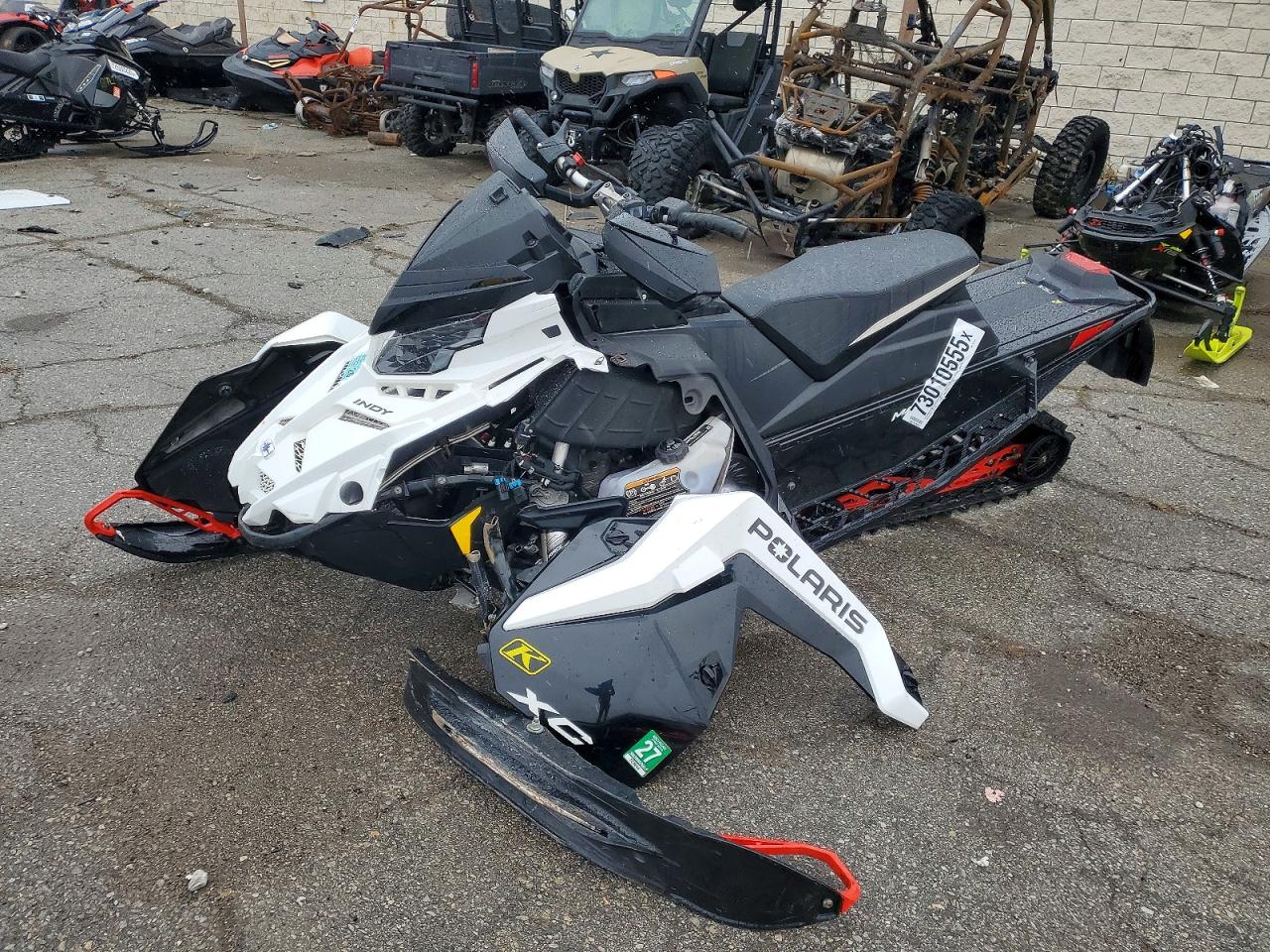 2021 Pola Matryx 650 VIN SN1TKP6R1MC357579 COPART salvage auction — Front End, MI - SNOWMOBILE REGISTRATION, sold $1,600 on 2026-06-11 (photo 2)