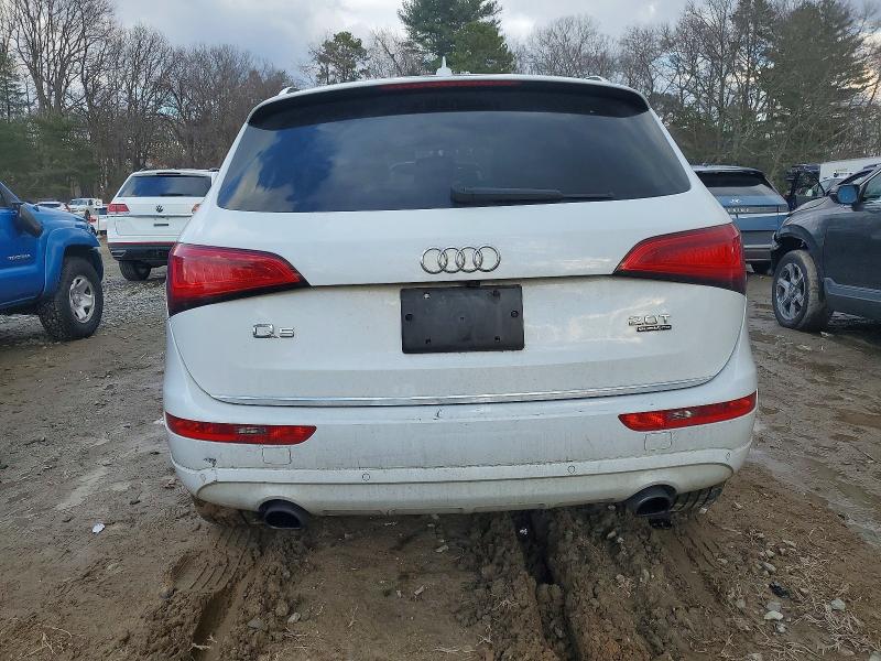2017 Audi Q5 VIN WA1C2AFP1HA066347 COPART salvage auction — NORMAL WEAR, Ct - Certificate Of Title, sold $2,600 on 2026-07-10 (photo 6)