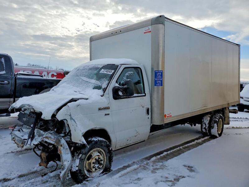 2018 Ford E-450 VIN 1FDWE4F68JDC32656 COPART salvage auction — ALL OVER, Ny - Mv-907A Salvage Certificate (P), sold $1,850 on 2026-07-09 (photo 1)