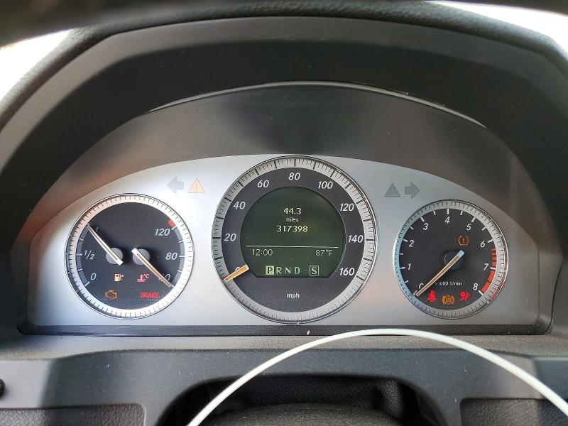 2008 Mercedes-benz C class VIN WDDGF54XX8R010890 COPART salvage auction — FRONT END, TX - SALVAGE VEHICLE TITLE (P), sold $650 on 2026-07-31 (photo 9)