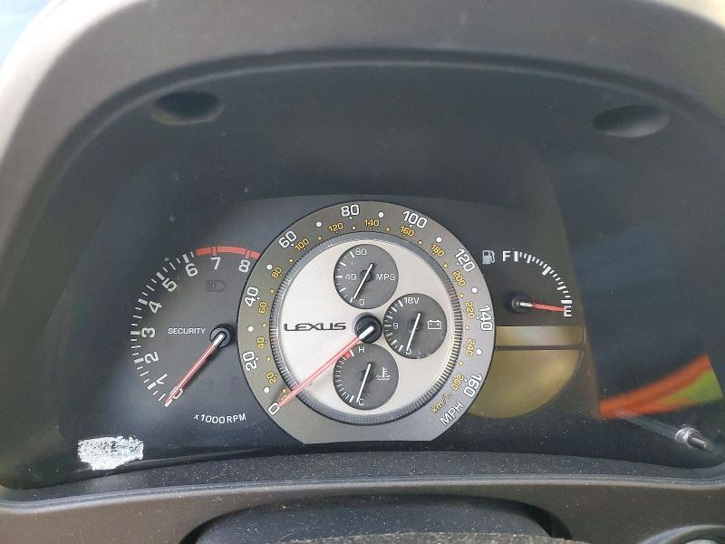 2001 Lexus Is 300 VIN JTHBD182410010457 COPART salvage auction — FRONT END, Id - Salvage Certificate Of Title, sold $325 on 2026-07-06 (photo 9)