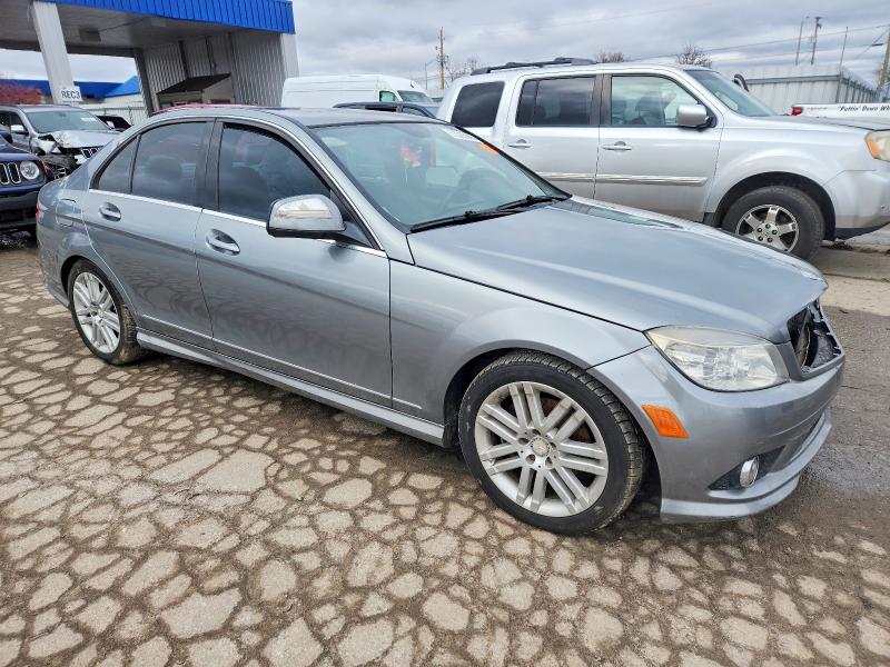 2008 Mercedes-benz C-klasse VIN WDDGF81X58F059972 COPART salvage auction — BURN, IN - BILL OF SALE - PARTS ONLY, sold $500 on 2026-07-27 (photo 4)