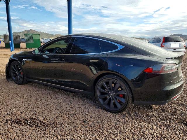 2014 Tesla Model s VIN 5YJSA1H21EFP62246 COPART salvage auction — FRONT END, AZ - CERT OF TITLE - SALVAGE, sold $2,800 on 2026-07-09 (photo 2)
