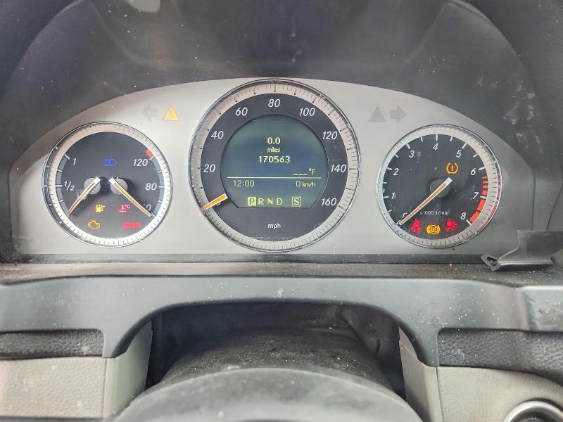 2008 Mercedes-benz C-klasse VIN WDDGF81X58F059972 COPART salvage auction — BURN, IN - BILL OF SALE - PARTS ONLY, sold $500 on 2026-07-27 (photo 9)