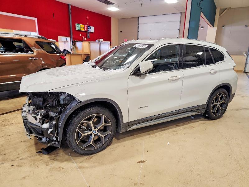 2017 BMW X1 VIN WBXHT3Z31H4A57732 COPART salvage auction — FRONT END, Ri - Salvage Certificate Of Title, sold $1,200 on 2026-07-28 (photo 1)
