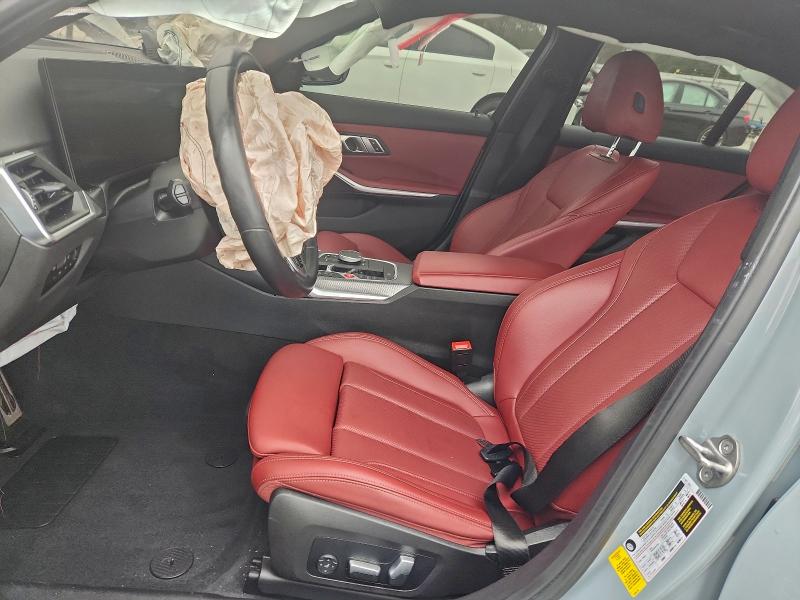 2023 BMW M340i VIN 3MW49FS08P8D54384 COPART salvage auction — FRONT END, Fl - Cert Of Title Slvg Rebuildable, sold $15,100 on 2026-07-07 (photo 7)