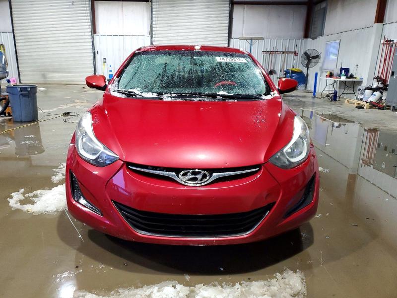 2015 Hyundai Elantra VIN KMHDH4AE6FU380079 COPART salvage auction — VANDALISM, Ar - Cert Of Title-Salvage, sold $475 on 2026-07-08 (photo 5)