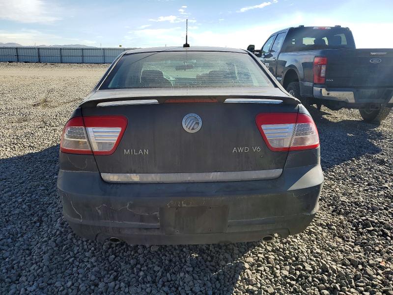 2007 Mercury Milan VIN 3MEHM01117R613607 COPART salvage auction — FRONT END, NV - SALVAGE TITLE, sold $90 on 2026-09-03 (photo 6)