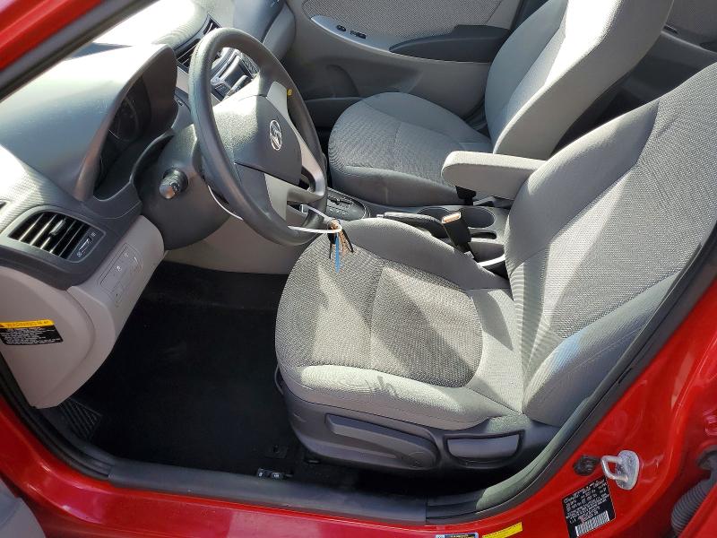 2014 Hyundai Accent VIN KMHCT4AE7EU755776 COPART salvage auction — FRONT END, Fl - Cert Of Title Slvg Rebuildable, sold $15 on 2026-07-31 (photo 7)
