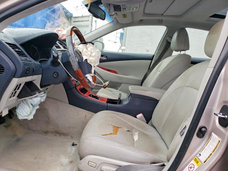 2008 Lexus Es 350 VIN JTHBJ46G082186333 COPART salvage auction — FRONT END, Fl - Cert Of Title Slvg Rebuildable, sold $750 on 2026-07-02 (photo 7)