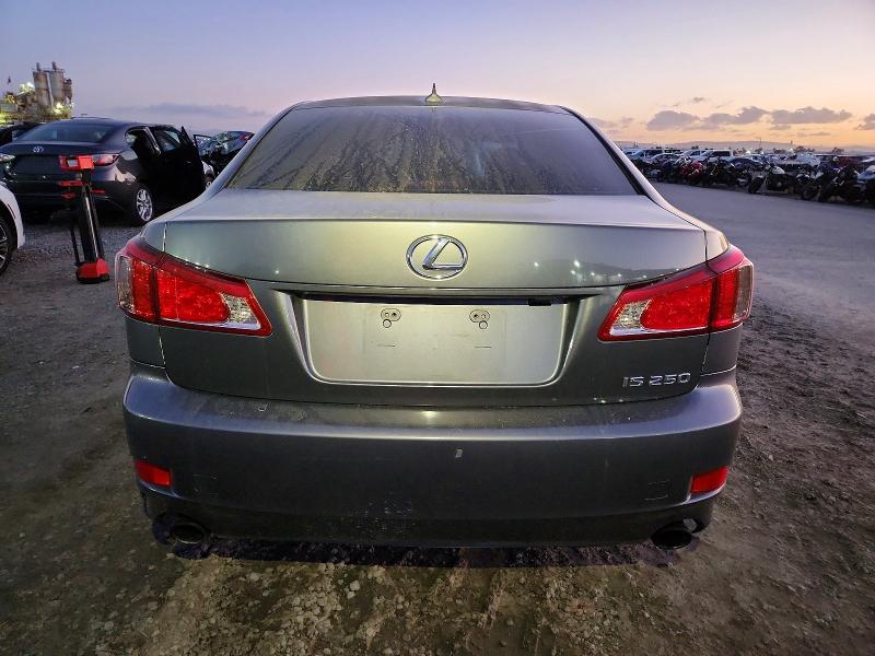2012 Lexus Is 250 VIN JTHBF5C29C5171806 COPART salvage auction — REAR END, Other, sold $1,150 on 2026-07-31 (photo 6)