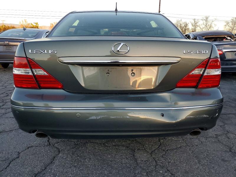 2004 Lexus Ls VIN JTHBN36F140151070 COPART salvage auction — REAR END, Ca - Salvage Certificate, sold $1,200 on 2026-07-09 (photo 6)