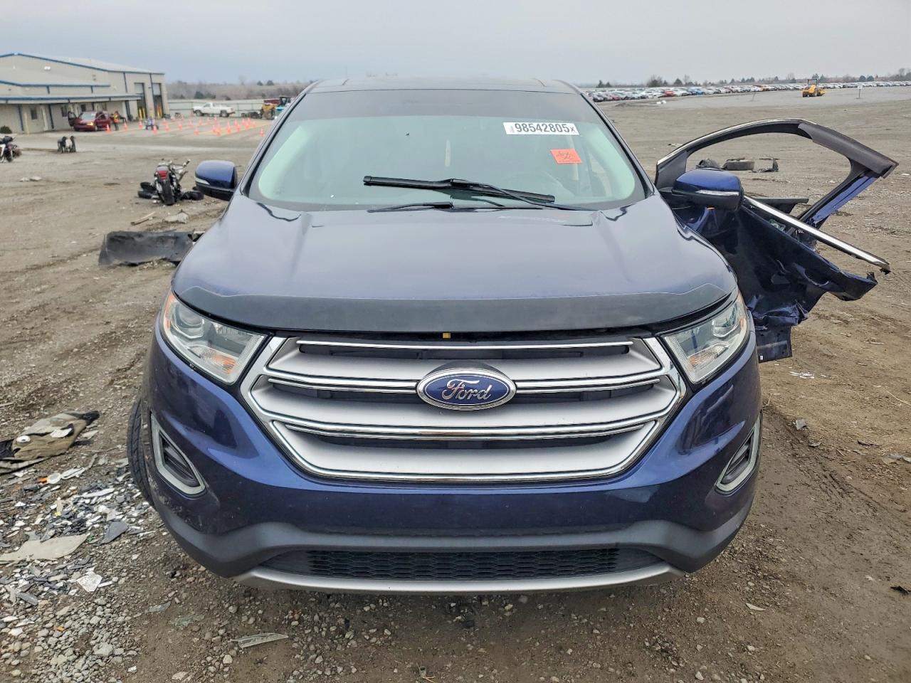 2016 Ford Edge VIN 2FMPK4J98GBC67839 COPART salvage auction — Side, IN - CERT OF TITLE-SALVAGE TITLE, sold $1,550 on 2026-07-09 (photo 5)